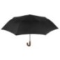 Paraguas plegable automatico negro 58cm