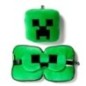 Almohada viaje antifaz Creeper Minecraft Relaxeazzz