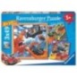 Puzzle Hot Wheels 3x49pzs