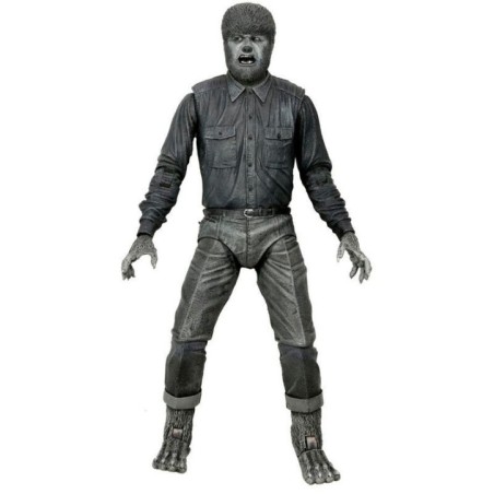 Figura Ultimate Wolf Man Black & White Universal Monsters 18cm