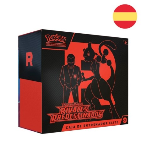 Estuche juego cartas coleccionables Elite Trainer Destinos Predestinados Pokemon español