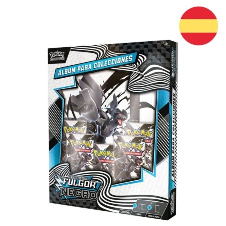 Album Colecciones juego cartas Fulgor Negro Pokemon español