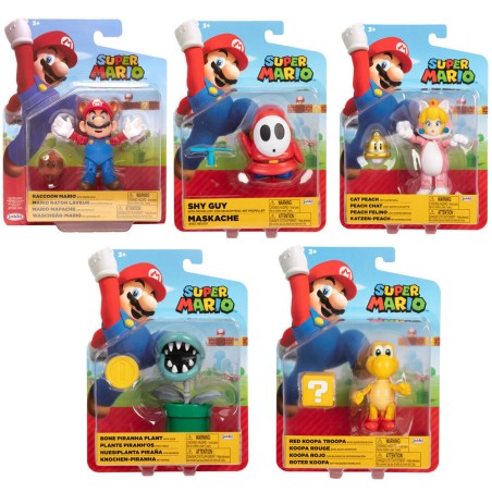 Figura Super Mario Wave 28 Super Mario Nintendo 10cm surtido