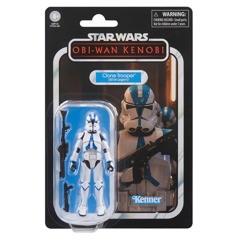Figura Clone Trooper Obi-Wan Kenobi Star Wars 9,5cm