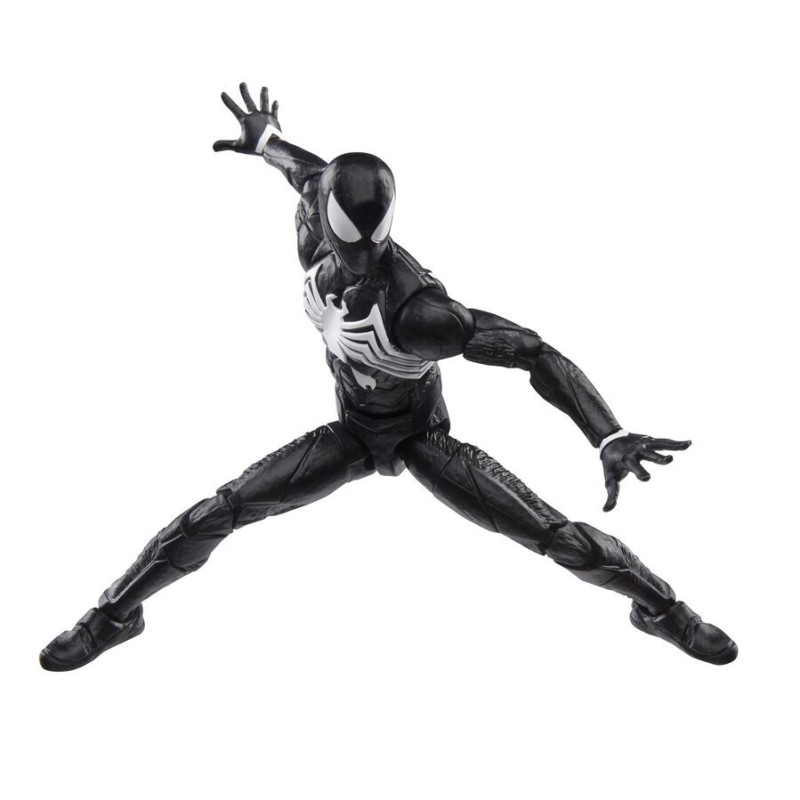 Figura Peter Parker Black Suit Spider-Man 2 Marvel Legends 15cm