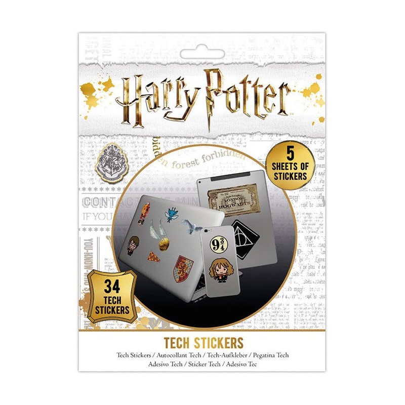 Pegatinas vinilo Harry Potter