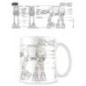 Taza AT-AT Sketch Star Wars