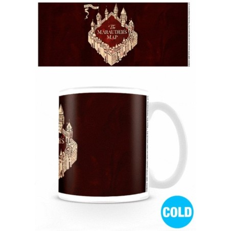 Taza termica Mapa Merodeador Harry Potter magica
