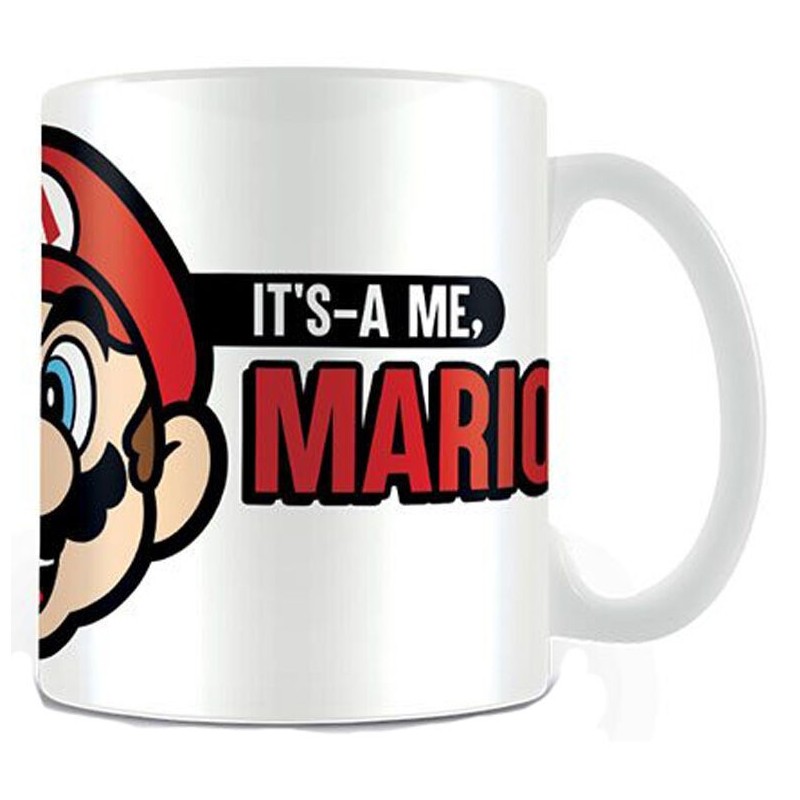 Taza Its A Me Mario Super Mario Nintendo