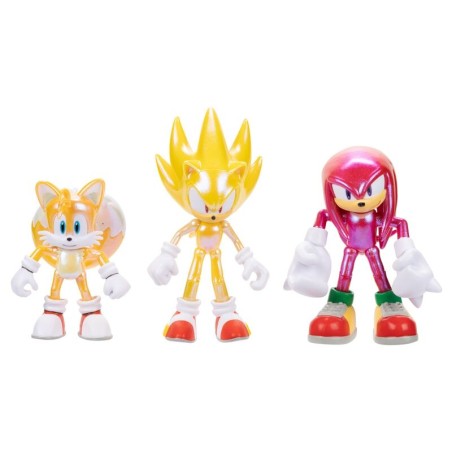 Blister 3 figura Ultimate Team Up Sonic the Hedgehog 10cm