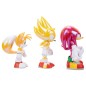 Blister 3 figura Ultimate Team Up Sonic the Hedgehog 10cm