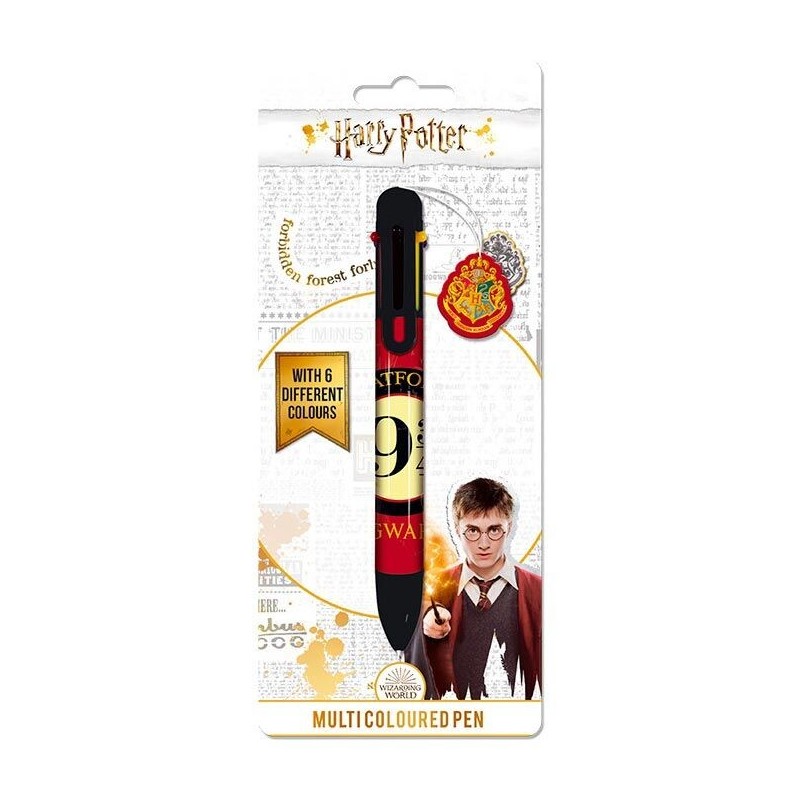Boligrafo 6 colores Platform 9 3/4 Harry Potter