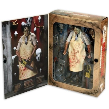 Figura Retro Ultimate Leatherface 40th Anniversary La Matanza de Texas 18cm
