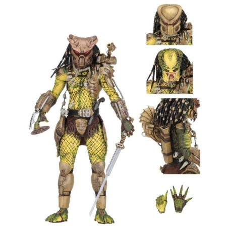 Figura Ultimate Elder The Golden Angel Predator 1718 Predator 2 21cm