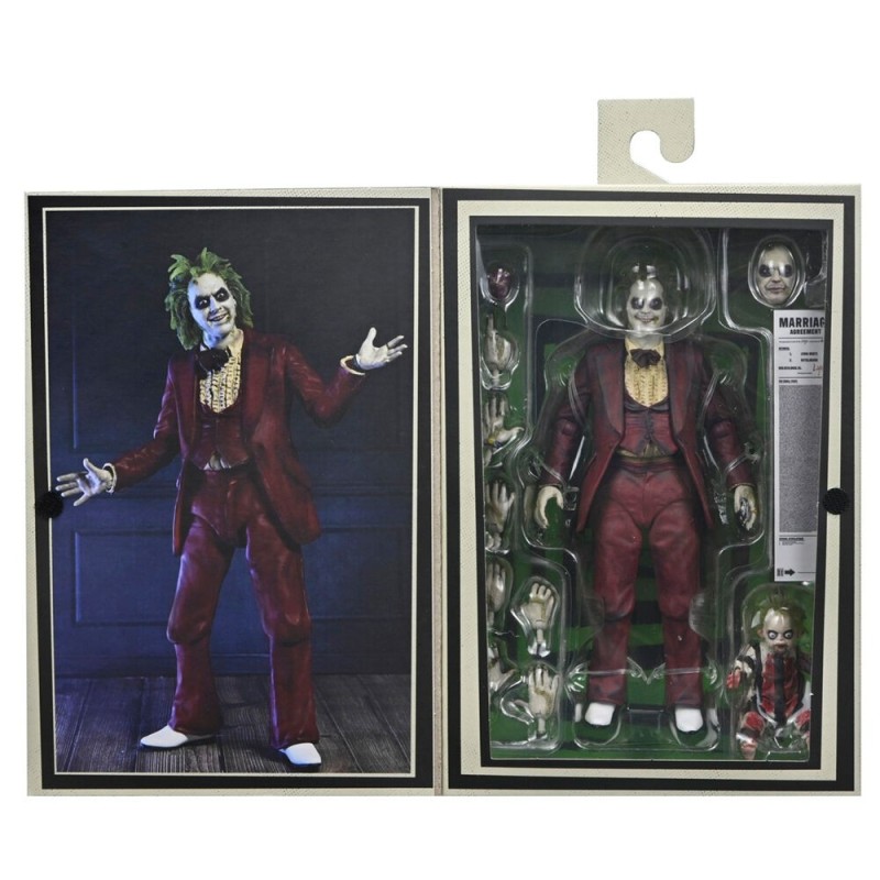 Figura Ultimate Beetlejuice Wedding Tuxedo Beetlejuice 18cm