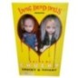 Set 2 muñecos Chucky and Tifanny Living Dead Dolls 25cm
