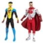 Set 2 figuras Omni-Man & Invincible Deluxe Invincible 18cm