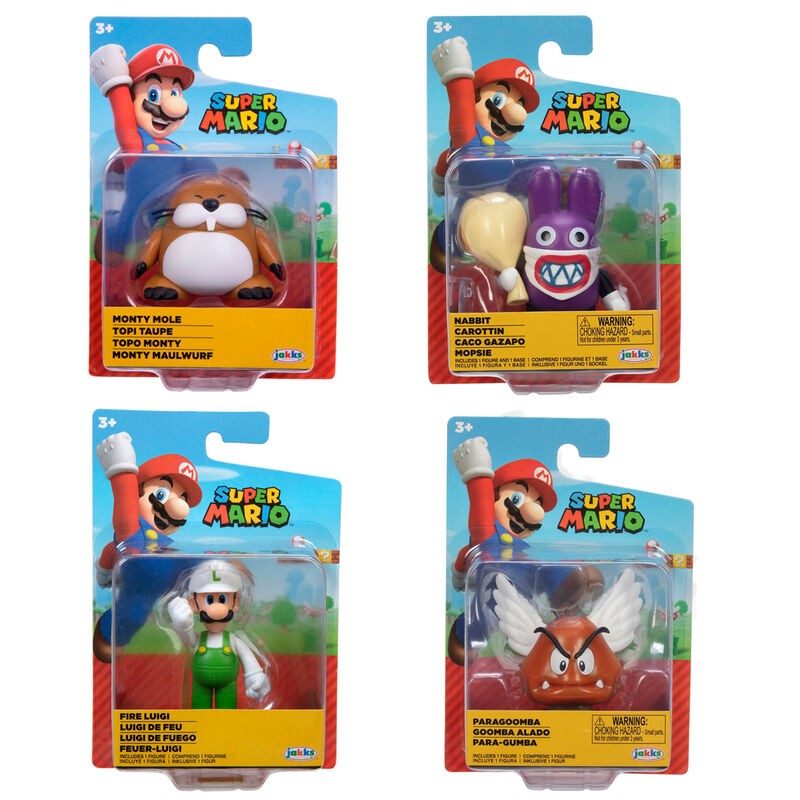 Figura wave 48 Super Mario Bros 6cm surtido