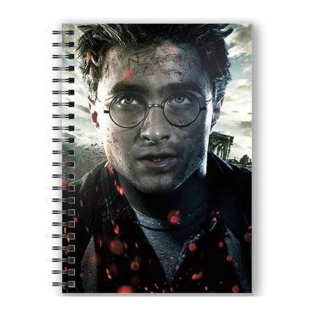 Cuaderno A5 3D Harry Potter