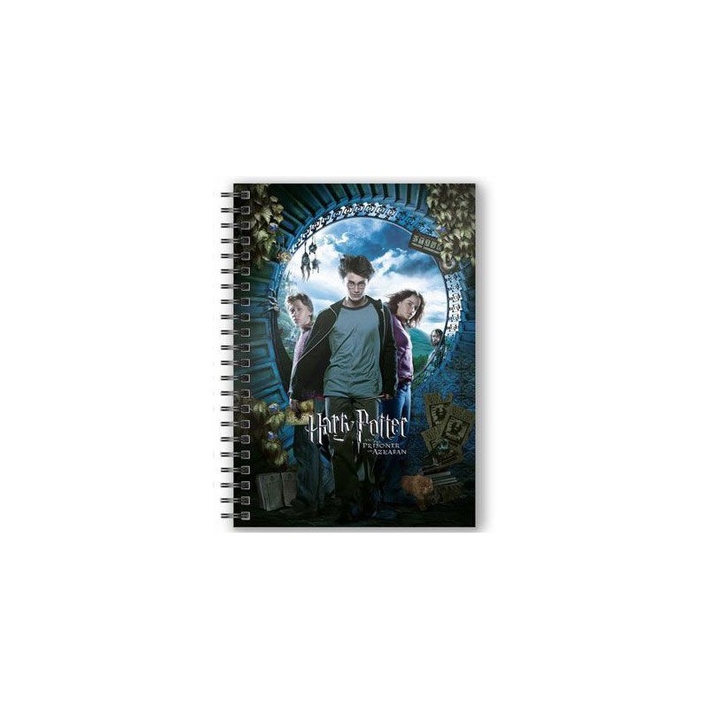 Cuaderno A5 3D Harry Potter y el Prisionero de Azkaban Harry Potter