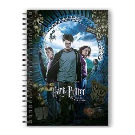 Cuaderno A5 3D Harry Potter y el Prisionero de Azkaban Harry Potter