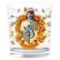 Vaso cristal Logo Hufflepuff Harry Potter