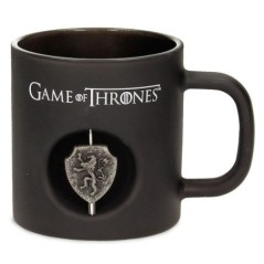 Taza logo 3D Lannister Juego de Tronos